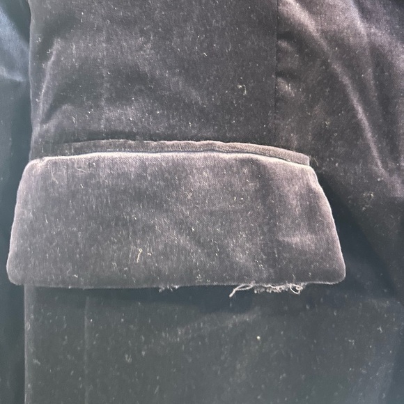 Theory dark purple velvet blazer - Picture 7 of 7